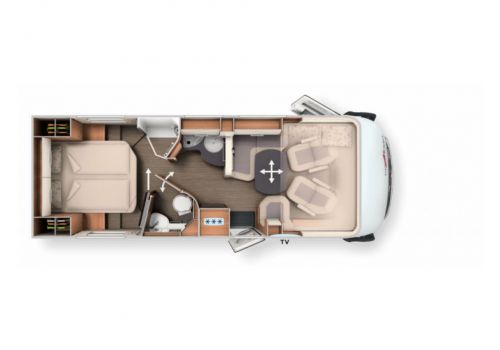 Autocaravana Integral CARTHAGO C-Tourer I 150 QB de Ocasión