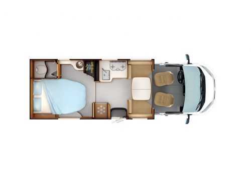 Autocaravana Perfilada RAPIDO 656F Modelo 2022 Nueva en Venta