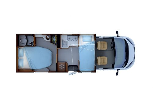 Autocaravana Perfilada RAPIDO 656F Modelo 2022 Nueva en Venta
