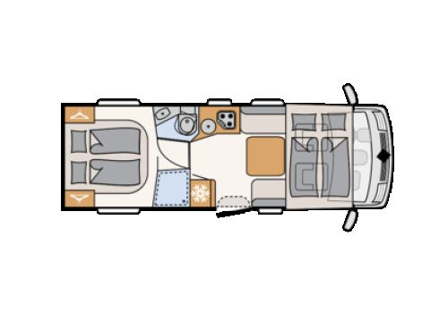 Autocaravana Integral DETHLEFFS Pulse I7051EBL de Ocasión