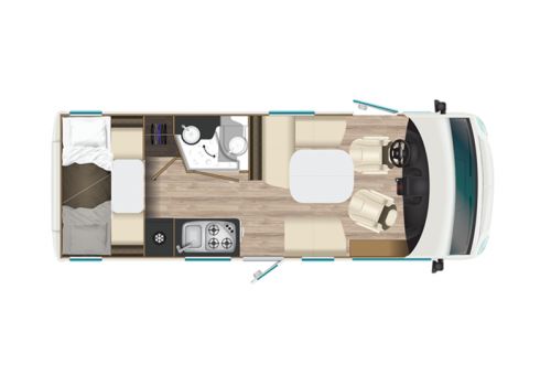 Autocaravana Integral ITINEO CS660 Modelo 2022 de Ocasión