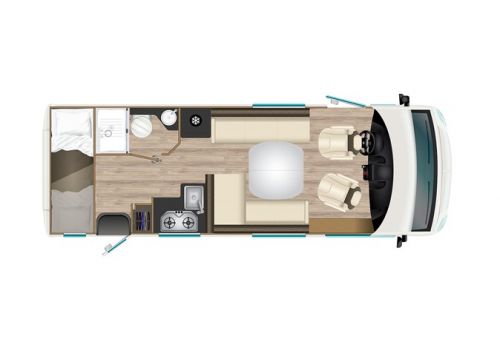 Autocaravana Integral ITINEO SB700 Modelo 2022 de Ocasión