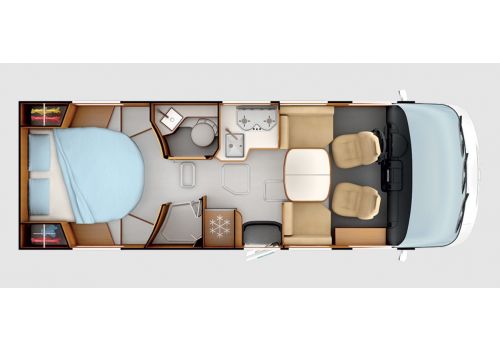 Autocaravana Integral RAPIDO 8086 DF Modelo 2023 de Ocasión
