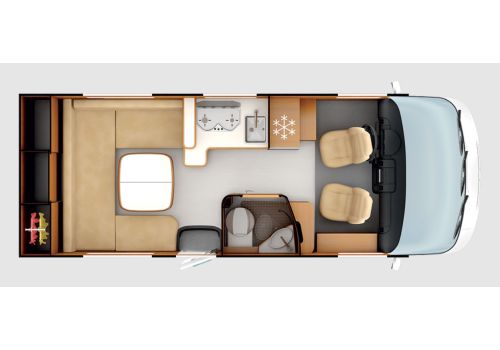 Autocaravana Integral RAPIDO 854F Modelo 2023 de Ocasión