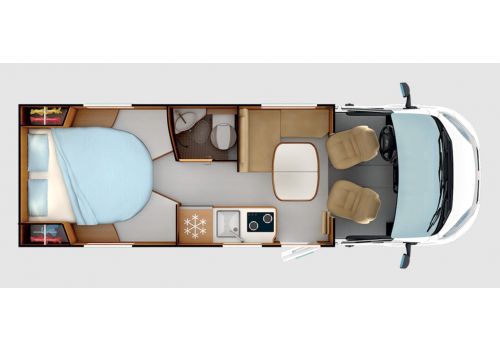 Autocaravana Perfilada RAPIDO C50 Modelo 2023 de Ocasión