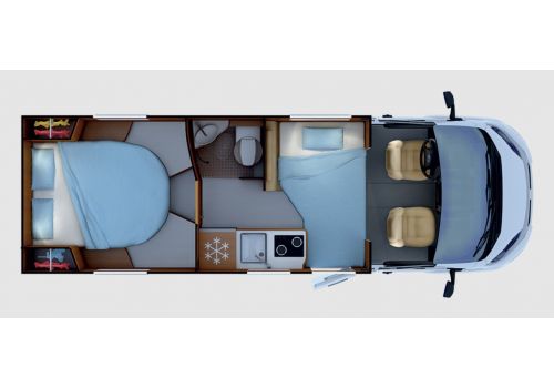 Autocaravana Perfilada RAPIDO C50 Modelo 2023 de Ocasión
