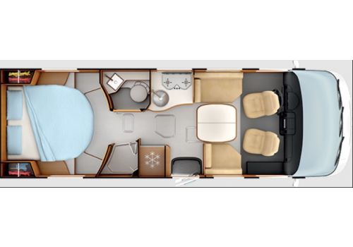 Autocaravana Integral RAPIDO M96 Alde Modelo 2023 de Ocasión