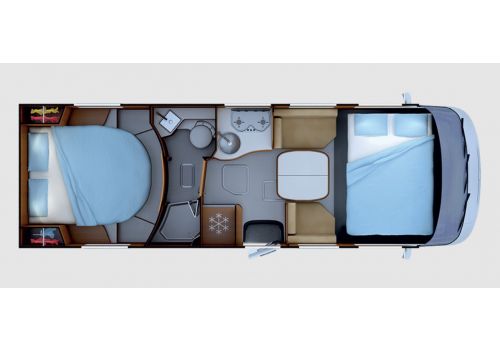 Autocaravana Integral RAPIDO M96 Alde Modelo 2023 de Ocasión