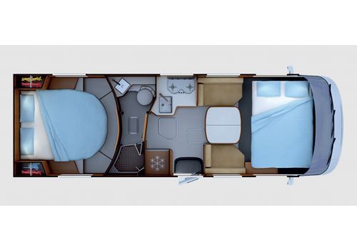 Autocaravana Integral RAPIDO 8096 DF Modelo 2023 de Ocasión