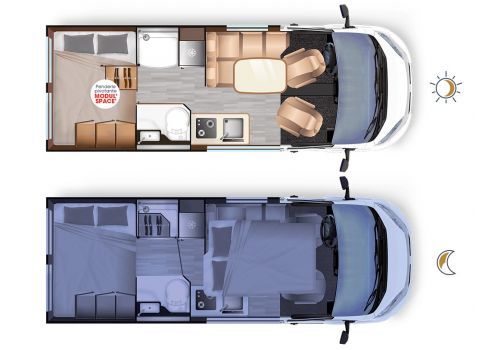 Furgoneta Cámper DREAMER Camper Van XL Limited Select Modelo 2023 Nueva en Venta