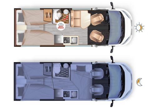 Furgoneta Cámper DREAMER D68 Limited Select Modelo 2023 de Ocasión