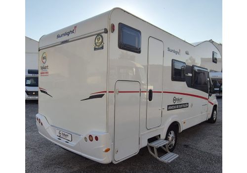 Autocaravana Capuchina SUNLIGHT A72 de Ocasión