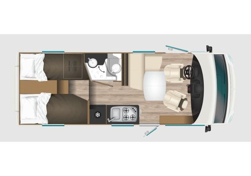 Autocaravana Integral ITINEO CJ660 Modelo 2023 de Ocasión