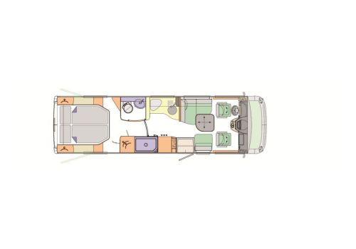 Autocaravana Integral CONCORDE Credo 841 M de Ocasión