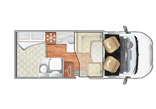 Autocaravana Perfilada ROLLER TEAM Kronos 294 TL de Ocasión
