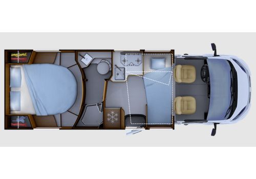 Autocaravana Perfilada RAPIDO 686F Modelo 2023 de Ocasión