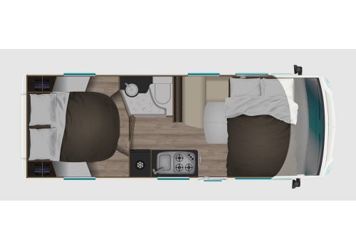 Autocaravana Integral ITINEO CM660 Modelo 2023 de Ocasión