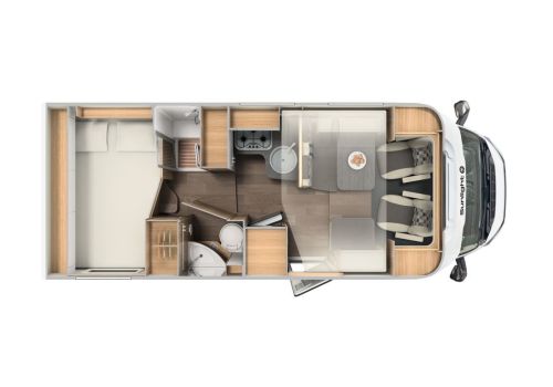 Autocaravana Perfilada SUNLIGHT T 65 de Ocasión