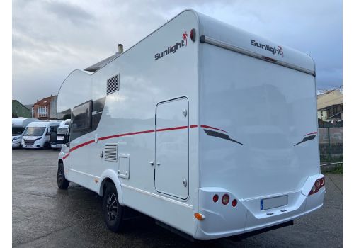 Autocaravana Capuchina SUNLIGHT A72 de Ocasión