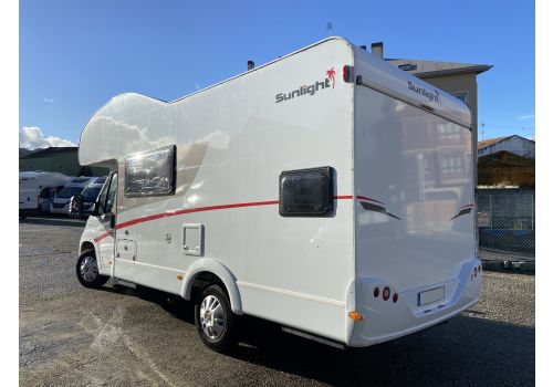 Autocaravana Capuchina SUNLIGHT A68 de Ocasión