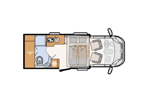 Autocaravana Perfilada DETHLEFFS Just T6762 de Ocasión