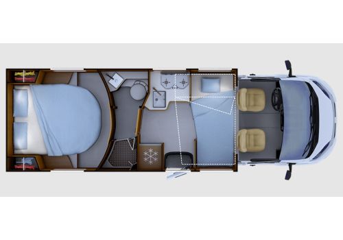 Autocaravana Perfilada RAPIDO 696F Modelo 2023 de Ocasión