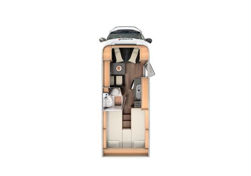 Autocaravana Perfilada SUNLIGHT V66 de Ocasión