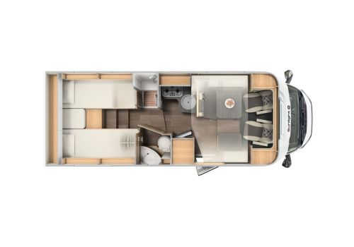Autocaravana Perfilada FIAT SUNLIGHT T68 de Ocasión