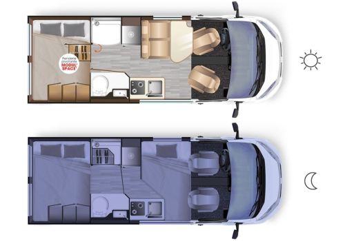 Furgoneta Cámper DREAMER D55 Limited Select Modelo 2023 de Ocasión
