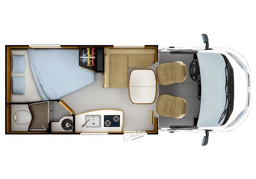 Autocaravana Perfilada RAPIDO C56 Modelo 2023 de Ocasión