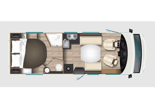 Autocaravana Integral ITINEO MC740 Spirit Edition Modelo 2024 de Ocasión