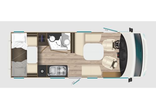 Autocaravana Integral ITINEO CS660 Modelo 2024 de Ocasión