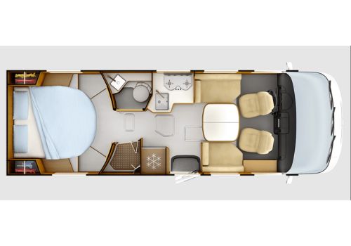 Autocaravana Integral RAPIDO 8096DF Modelo 2024 Nueva en Venta