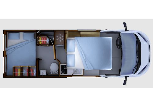 Furgoneta Cámper RAPIDO V65XL Modelo 2025 Nueva en Venta