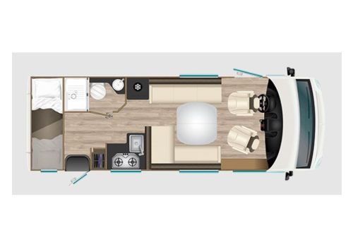 Autocaravana Integral ITINEO SB700 Modelo 2024 de Ocasión