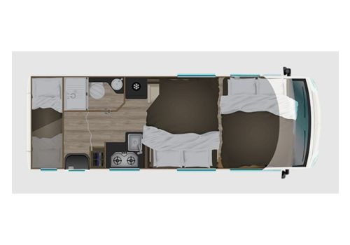 Autocaravana Integral ITINEO SB700 Modelo 2024 de Ocasión