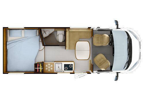 Autocaravana Perfilada RAPIDO C03 Modelo 2024 de Ocasión