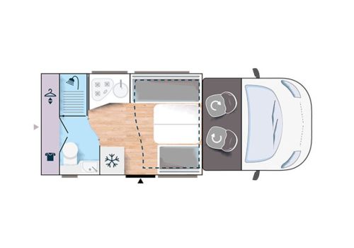 Autocaravana Perfilada CHALLENGER 180 Premium de Ocasión