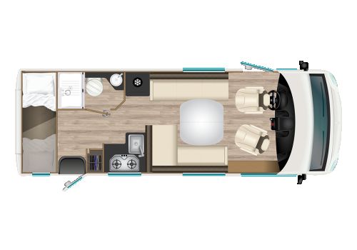 Autocaravana Integral ITINEO SB700 Modelo 2023 de Ocasión