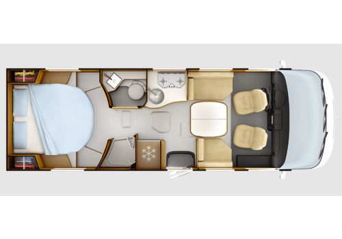 Autocaravana Integral RAPIDO M96 Alde Modelo 2024 de Ocasión