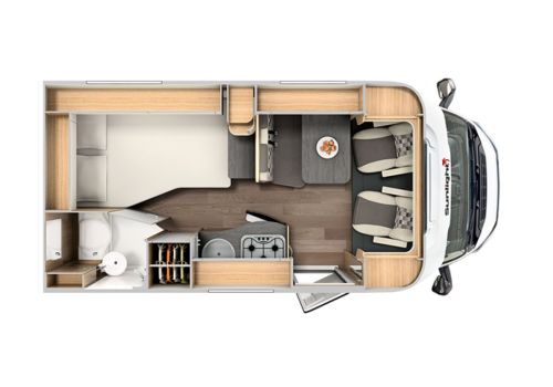 Autocaravana Perfilada SUNLIGHT T58 de Ocasión