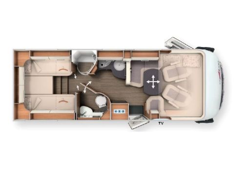 Autocaravana Integral CARTHAGO C Tourer I 149 LE de Ocasión