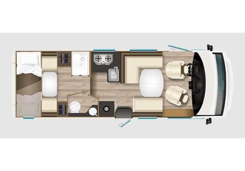 Autocaravana Integral ITINEO SB740 Spirit Edition Modelo 2024 Nueva en Venta