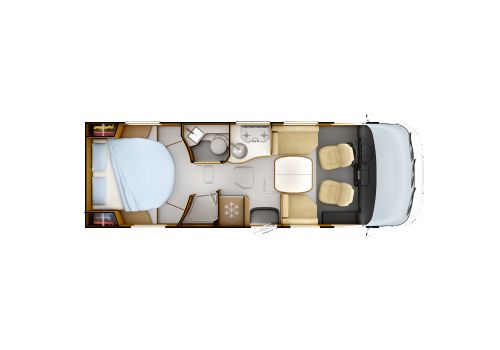 Autocaravana Integral RAPIDO M96 de Ocasión