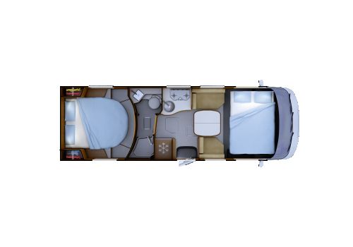Autocaravana Integral RAPIDO M96 de Ocasión