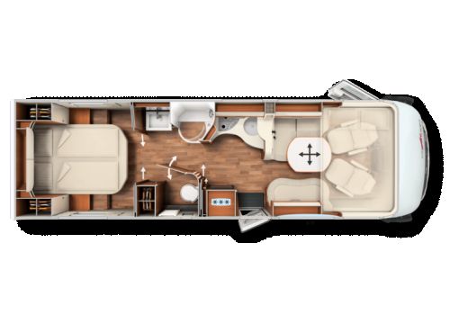 Autocaravana Integral CARTHAGO Chic C-line 6.2 XL QB de Ocasión