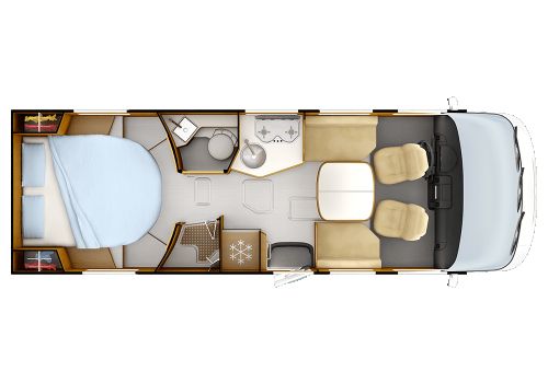 Autocaravana Integral RAPIDO 8096 DF de Ocasión