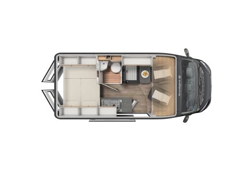 Furgoneta Cámper SUNLIGHT Cliff 540 Adventure Edition Modelo 2024 Nueva en Venta