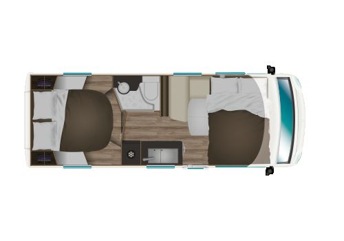 Autocaravana Integral ITINEO CM660 de Ocasión