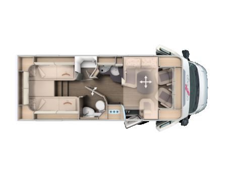 Autocaravana Perfilada CARTHAGO C-tourer T 145 LE RB de Ocasión
